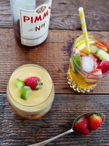 Pimms trifle