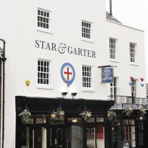 Sunday Roast at The Star & Garter in Leamington Spa, Warwickshire.