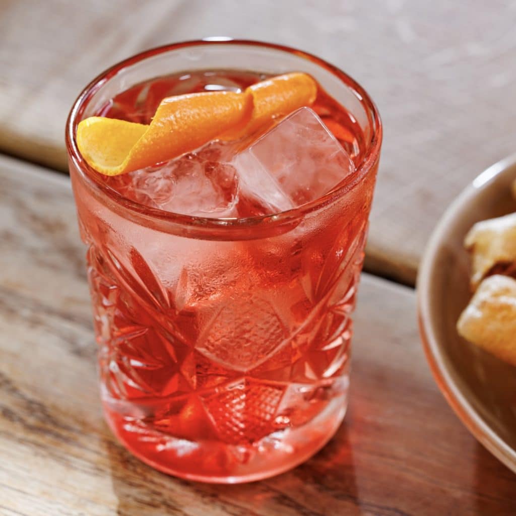 A refreshing negroni at your local pub